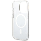 Guess 4G MagSafe dėklas iPhone 15 Pro – juodas