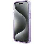 Guess MagSafe dėklas iPhone 15/14 Plus – violetinis