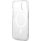 Guess 4G MagSafe dėklas iPhone 15 – juodas