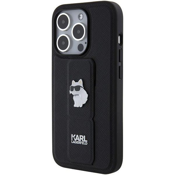 Karl Lagerfeld dėklas iPhone 15 Pro – juodas -- iPhone 15 Pro