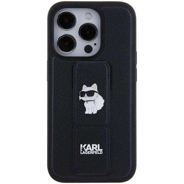 Karl Lagerfeld dėklas iPhone 15 Pro – juodas -- iPhone 15 Pro