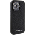 Karl Lagerfeld dėklas iPhone 15 Pro – juodas