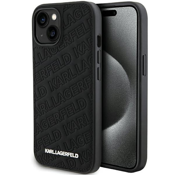 Karl Lagerfeld dėklas iPhone 15 Plus/14 Plus – juodas