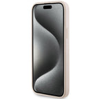 Karl Lagerfeld dėklas iPhone 15 Plus/14 Plus – rožinis