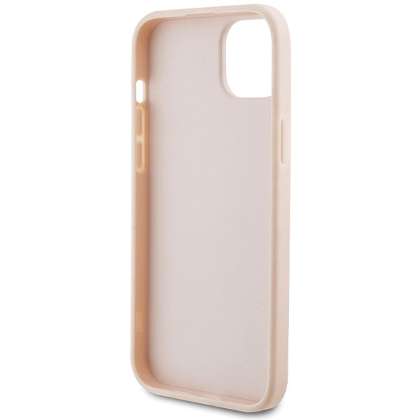 Karl Lagerfeld dėklas iPhone 15 Plus/14 Plus – rožinis