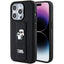 Karl Lagerfeld Gripstand dėklas iPhone 15 Pro Max – juodas