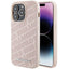 Karl Lagerfeld dėklas iPhone 15 Pro Max – rožinis