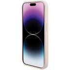 Karl Lagerfeld dėklas iPhone 15 Pro Max – rožinis