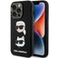 Karl Lagerfeld silikoninis dėklas iPhone 15 Pro Max – juodas