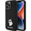 Karl Lagerfeld silikoninis dėklas iPhone 15 Pro Max – juodas