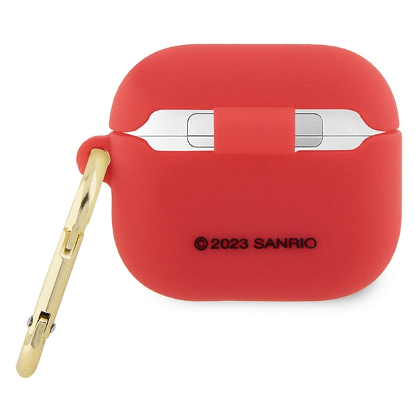 Hello Kitty silikoninis dėklas AirPods 3 – fuksija