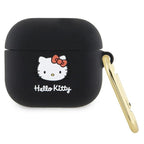 Hello Kitty silikoninis dėklas AirPods 3 – juodas