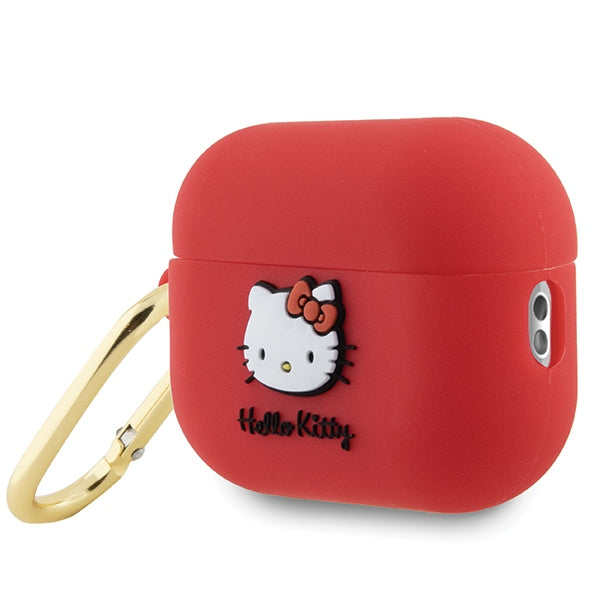 Hello Kitty silikoninis dėklas AirPods Pro 2 – fuksija