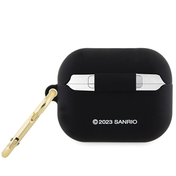 Hello Kitty silikoninis dėklas AirPods Pro – juodas