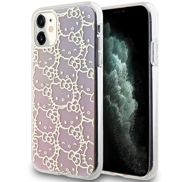 Hello Kitty IML gradientinis dėklas iPhone 11 / XR – rožinis -- iPhone 11