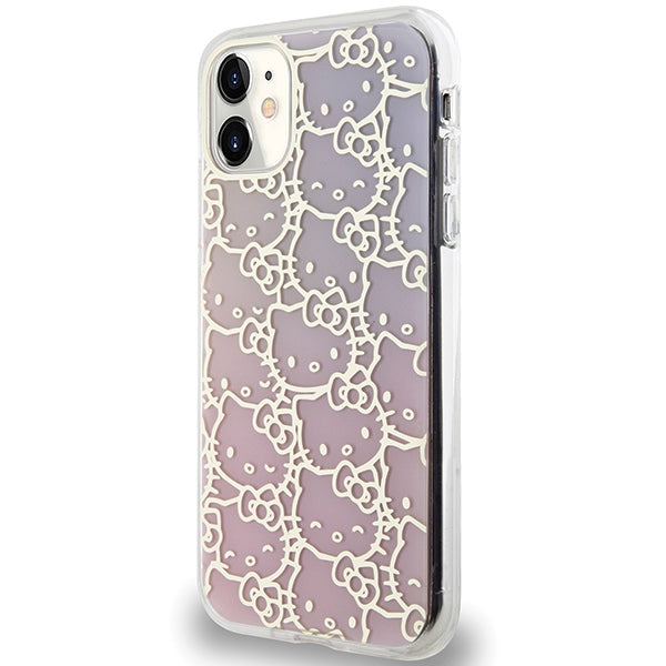 Hello Kitty IML gradientinis dėklas iPhone 11 / XR – rožinis -- iPhone 11