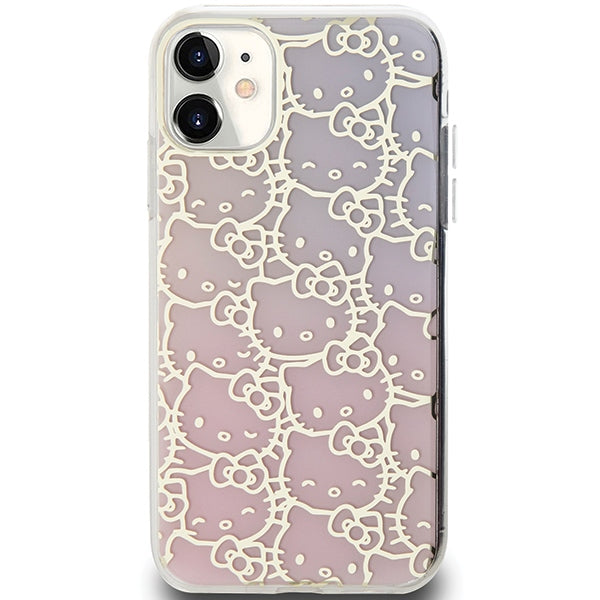 Hello Kitty IML gradientinis dėklas iPhone 11 / XR – rožinis -- iPhone 11