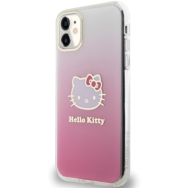 Hello Kitty IML gradientinis dėklas iPhone 11/XR – rožinis -- iPhone 11