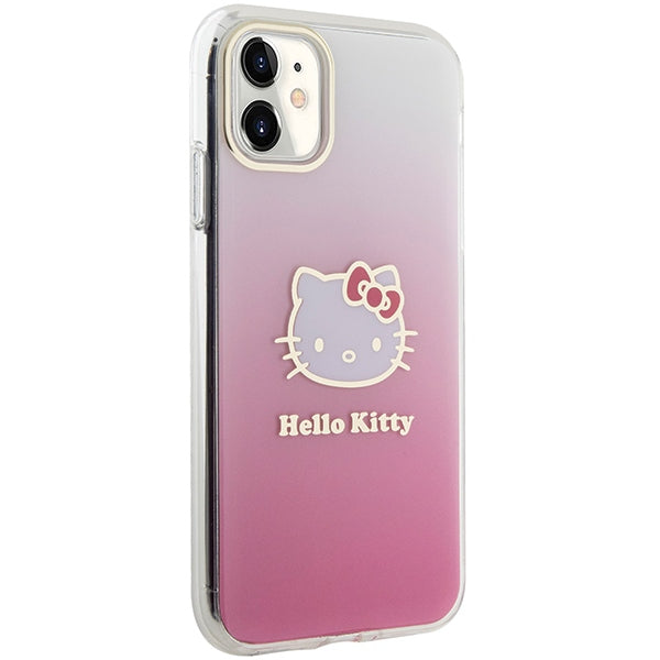 Hello Kitty IML gradientinis dėklas iPhone 11/XR – rožinis -- iPhone 11