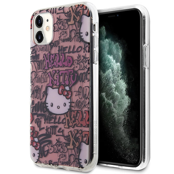 Hello Kitty dėklas iPhone 11 / XR – rožinis -- iPhone 11