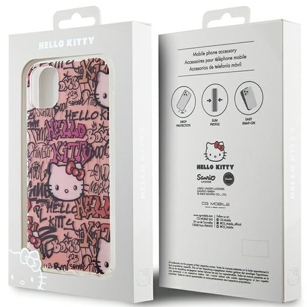Hello Kitty dėklas iPhone 11 / XR – rožinis -- iPhone 11