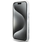 Hello Kitty blizgus dėklas iPhone 13 Pro Max – sidabrinis