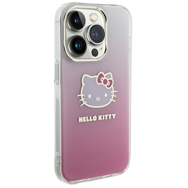 Hello Kitty dėklas iPhone 14 Pro – rožinis