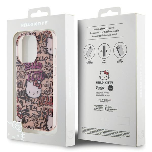 Hello Kitty IML dėklas iPhone 14 Pro – rožinis -- iPhone 14 Pro