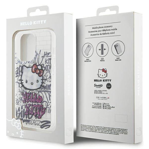 Hello Kitty IML dėklas iPhone 14 Pro Max – baltas -- iPhone 14 Pro Max