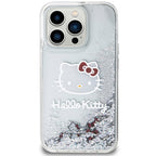 Hello Kitty dėklas iPhone 14 Pro Max – sidabrinis, blizgučiai