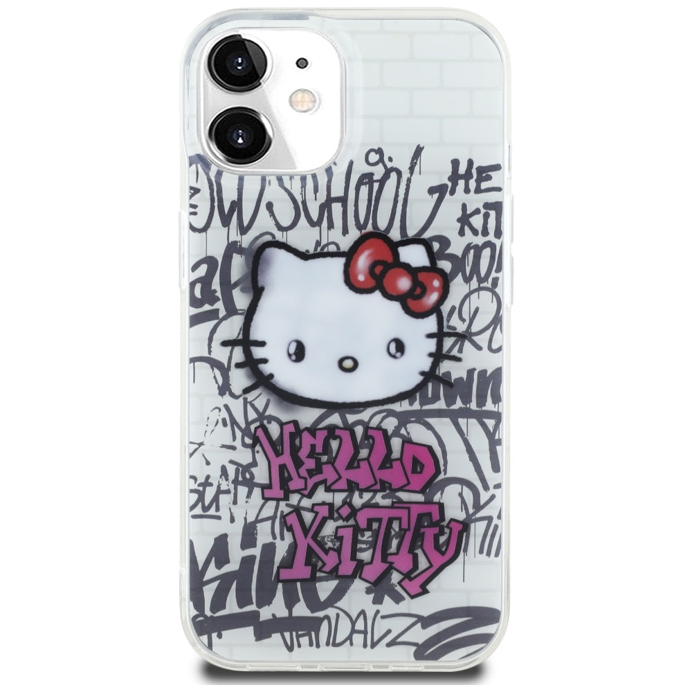 Hello Kitty IML dėklas iPhone 15 – baltas
