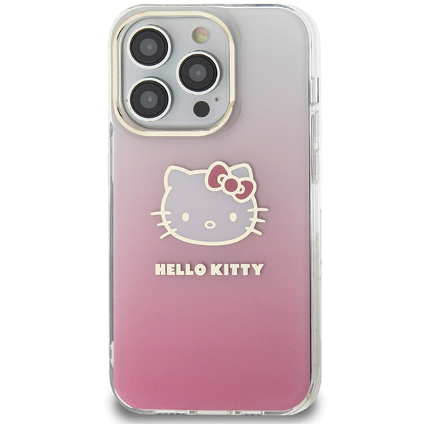 Hello Kitty dėklas iPhone 15 Pro Max – rožinis