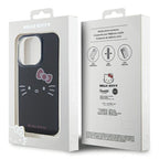 Hello Kitty IML „Kitty Face“ dėklas iPhone 15 Pro Max – juodas