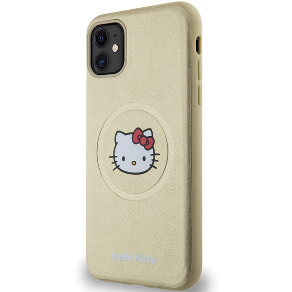 Hello Kitty MagSafe dėklas iPhone 11 / XR – auksinis -- iPhone 11