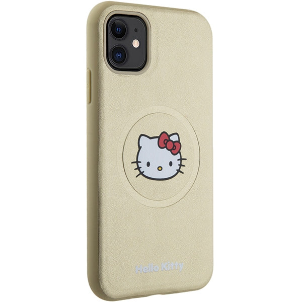 Hello Kitty MagSafe dėklas iPhone 11 / XR – auksinis -- iPhone 11