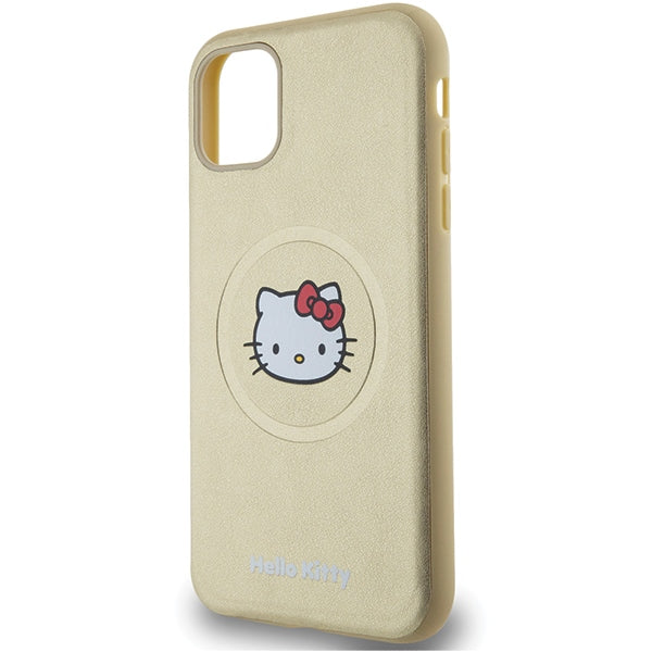 Hello Kitty MagSafe dėklas iPhone 11 / XR – auksinis -- iPhone 11