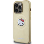 Hello Kitty odinis MagSafe dėklas iPhone 13 Pro Max – auksinis