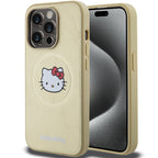 Hello Kitty MagSafe dėklas iPhone 14 Pro – auksinis