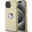 Hello Kitty odinis MagSafe dėklas iPhone 14 – auksinis