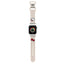 Hello kitty silicone kitty head strap skirtas Apple Watch 38/40/41mm - beige