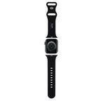 Hello Kitty silikoninis Kitty galvos dirželis skirtas Apple Watch 38/40/41mm - juodas