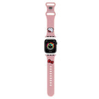 Hello Kitty silikoninis Kitty galvos dirželis Apple Watch 38/40/41mm - rožinis
