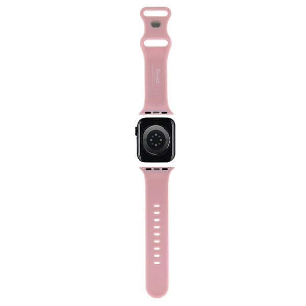 Hello Kitty silikoninis Kitty galvos dirželis Apple Watch 38/40/41mm - rožinis