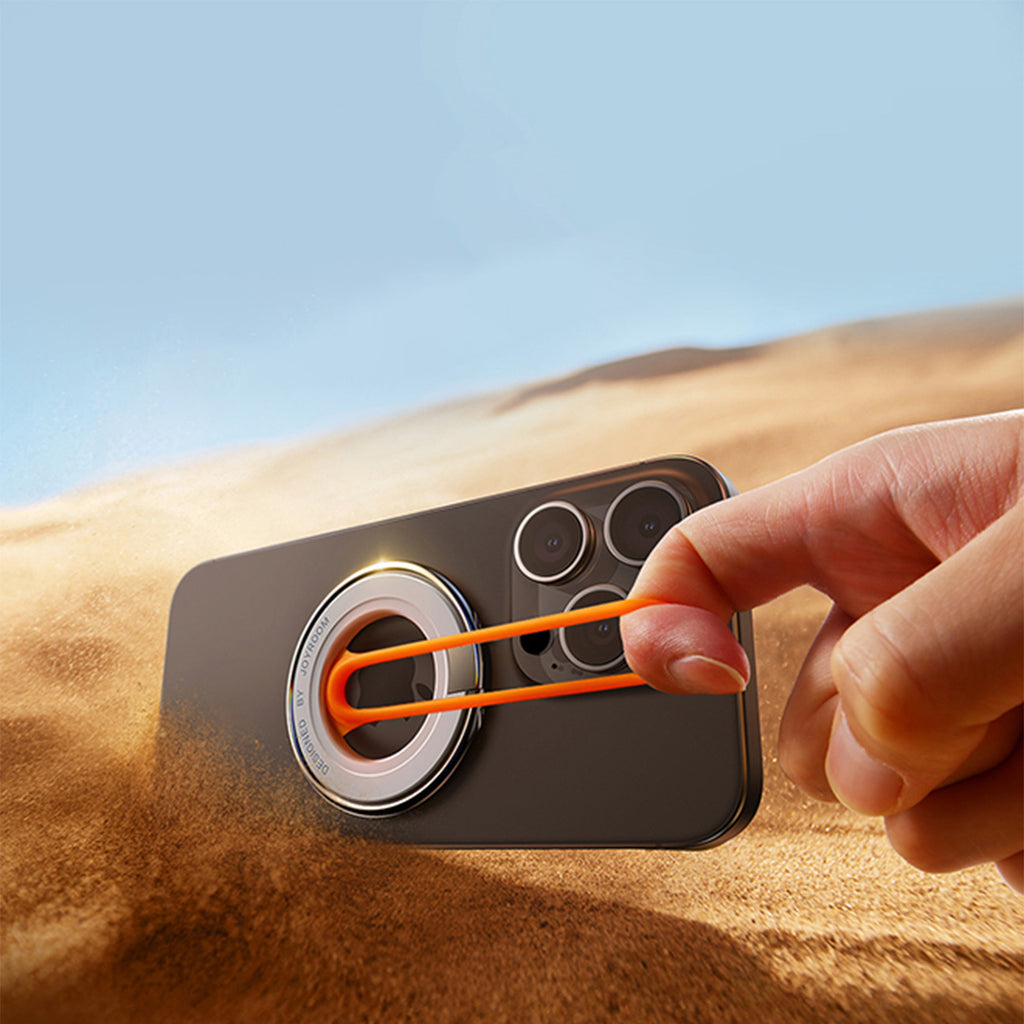 Joyroom JR-ZS383 MagSafe magnetinis telefono laikiklis, oranžinis