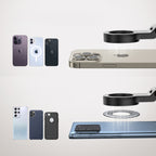 Joyroom JR-ZS365 magnetinis kelioninis telefono laikiklis, juodas