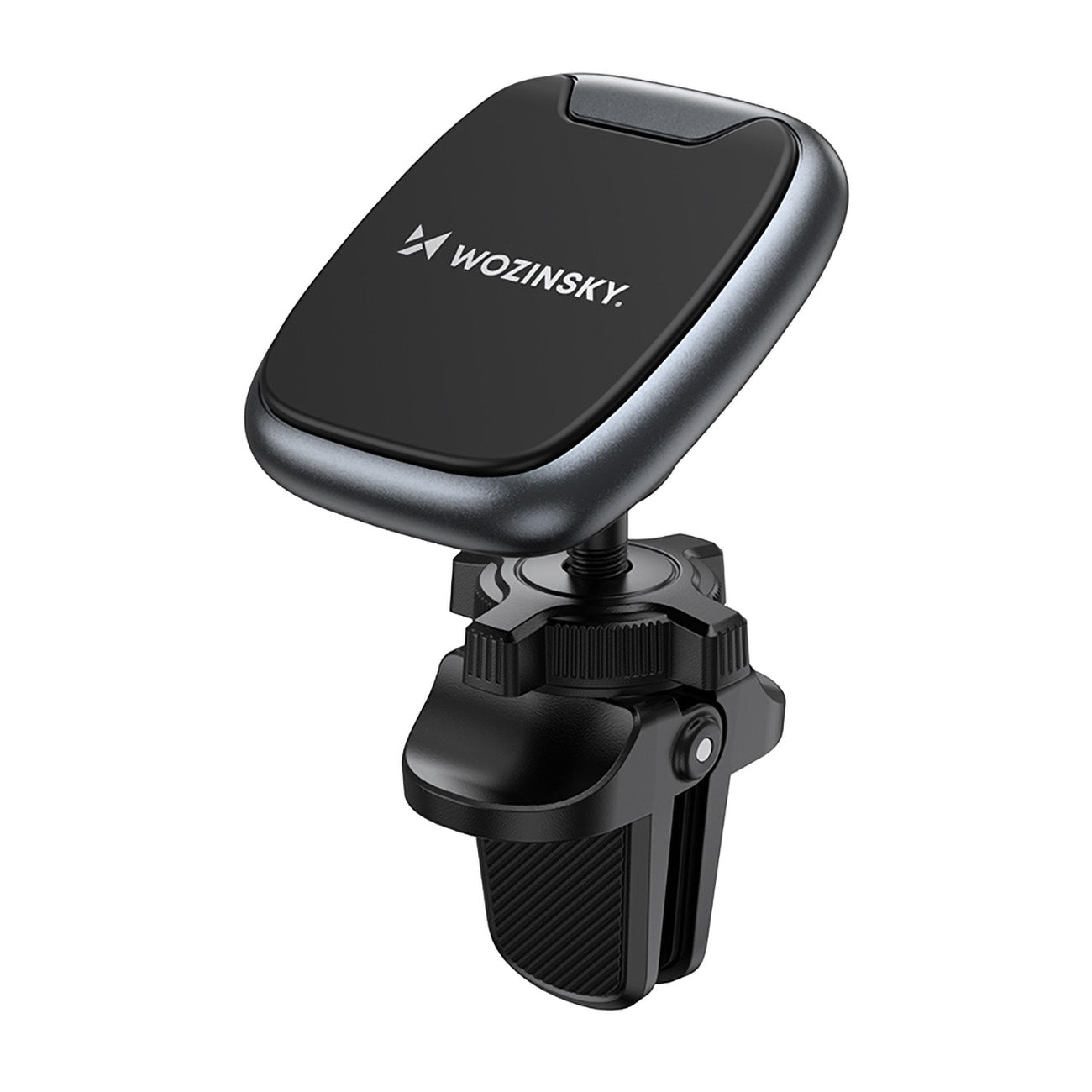 Wozinsky WUMTK magnetinis telefono laikiklis automobilio oro ventiliacijos angai - juodas Antrasis paveikslėlis