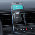 Wozinsky WUMTK magnetinis telefono laikiklis automobilio oro ventiliacijos angai - juodas