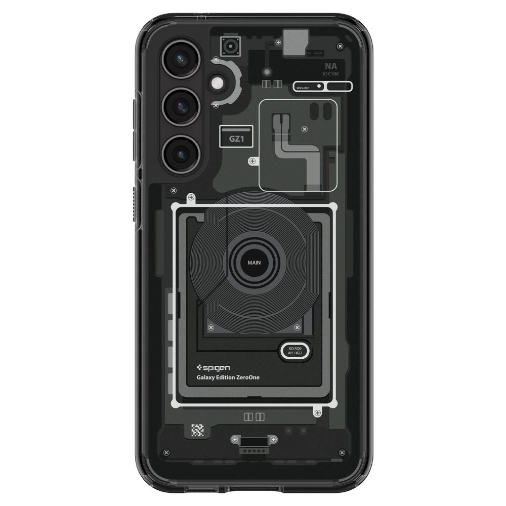 Spigen Ultra Hybrid dėklas Galaxy S23 FE – tamsiai pilkas