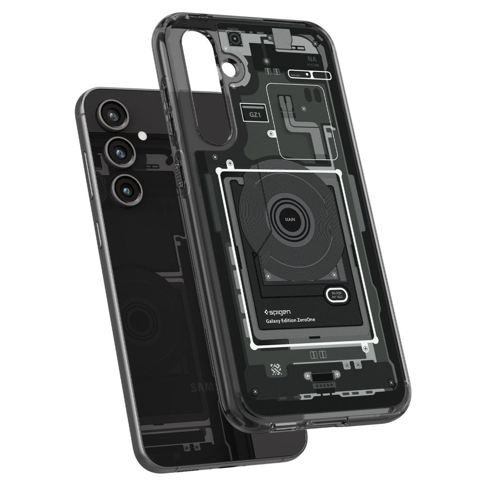 Spigen Ultra Hybrid dėklas Galaxy S23 FE – tamsiai pilkas