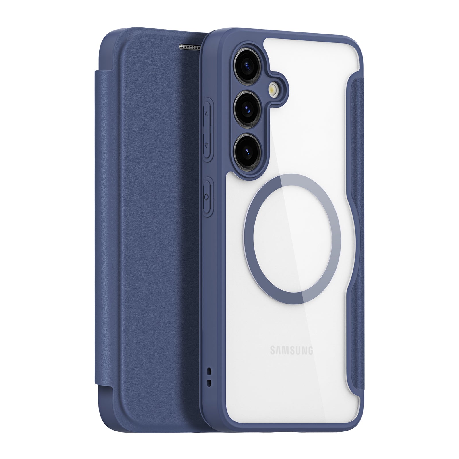 Dux Ducis Skin X Pro MagSafe dėklas Samsung S24+ – mėlynas